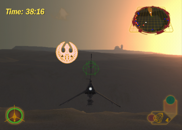 Screenshot Star Wars Rogue Squadron III : Rebel Strike
