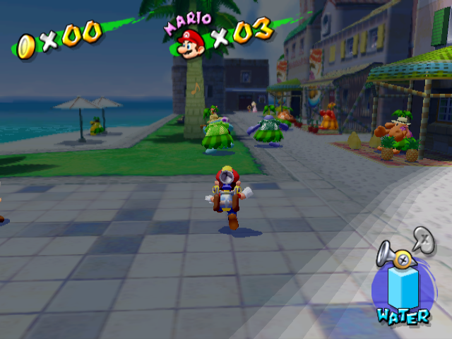 Screenshot Super Mario Sunshine