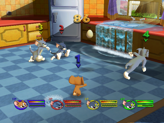 Screenshot Tom & Jerry in War of the Whiskers