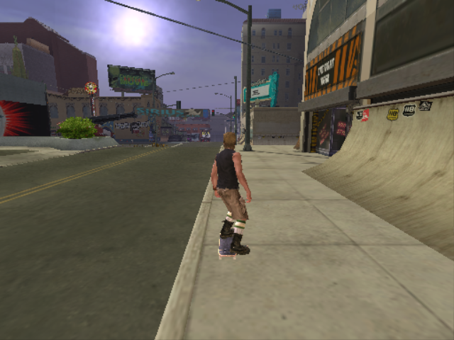 Screenshot Tony Hawk's American Wasteland