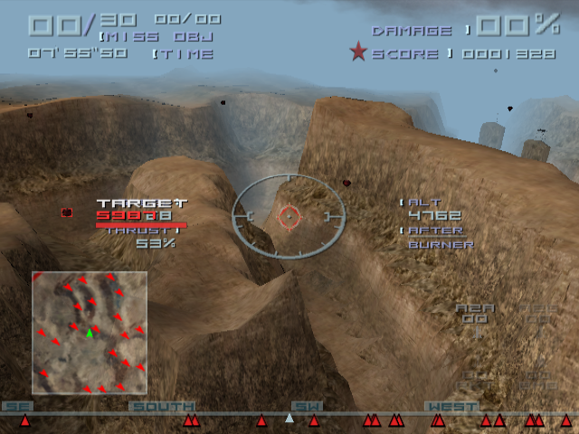 Screenshot Top Gun : Combat Zones