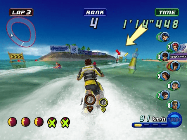 Screenshot Wave Race : Blue Storm