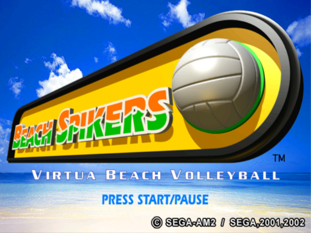 Screenshot Beach Spikers : Virtua Beach Volleyball