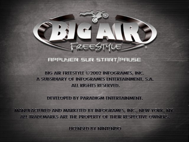 Screenshot Big Air Freestyle