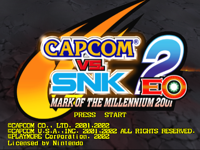 Screenshot Capcom vs. SNK 2 EO