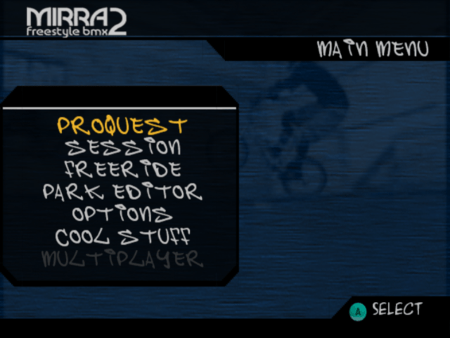 Screenshot Dave Mirra Freestyle BMX 2