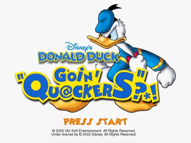 Screenshot Disney's Donald Duck : Goin' Qu@ckers*!