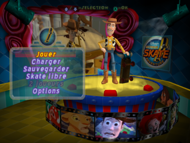 Screenshot Disney's Extreme Skate Adventure