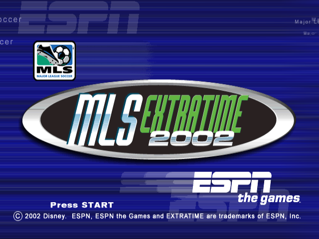 Screenshot ESPN MLS ExtraTime 2002