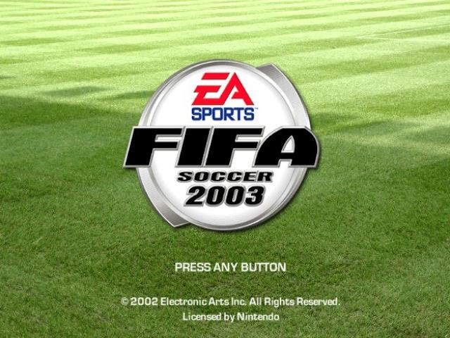 Screenshot FIFA Soccer 2003