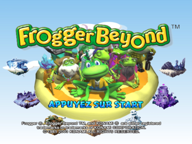 Screenshot Frogger Beyond