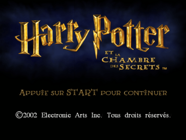 Screenshot Harry Potter and the Chamber of Secrets