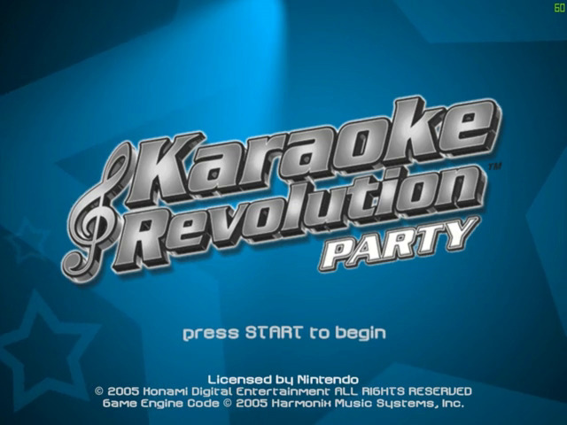 Screenshot Karaoke Revolution Party