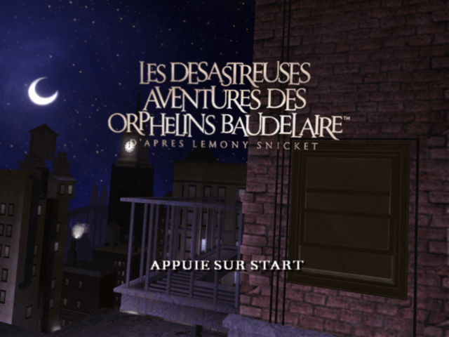 Screenshot Lemony Snicket's A Series of Unfortunate Events