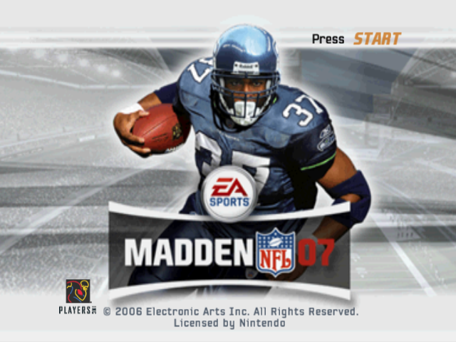Screenshot Madden NFL 07