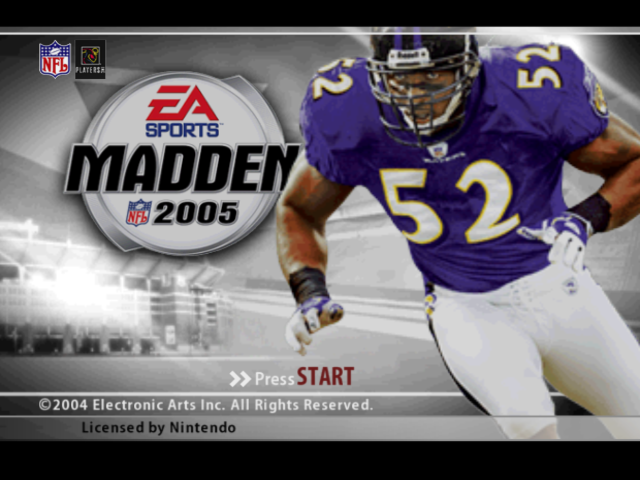 Screenshot Madden NFL 2005