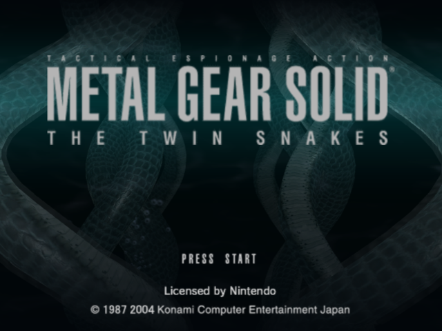 Screenshot Metal Gear Solid : The Twin Snakes