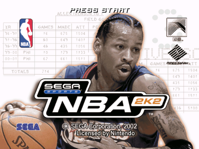 Screenshot NBA 2K2