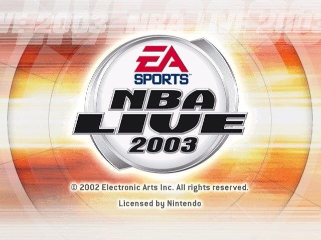 Screenshot NBA Live 2003