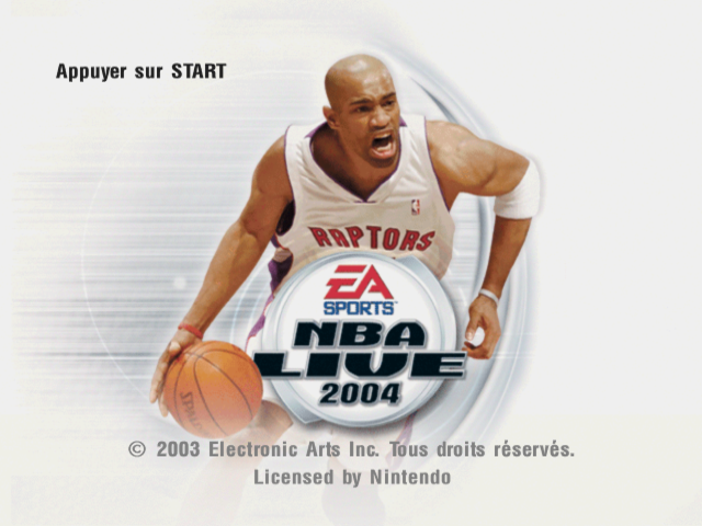 Screenshot NBA Live 2004