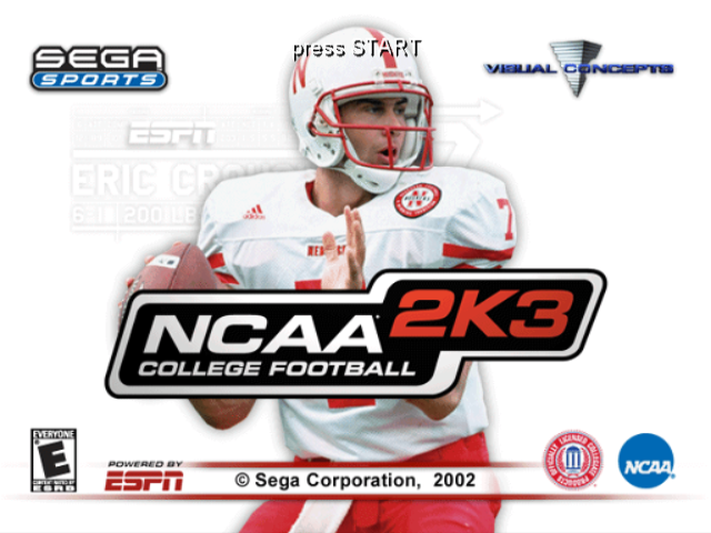 Screenshot NCAA College Football 2K3
