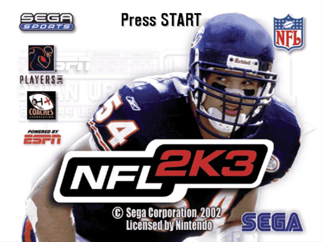 Screenshot NFL 2K3