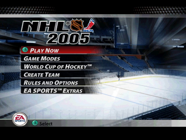 Screenshot NHL 2005