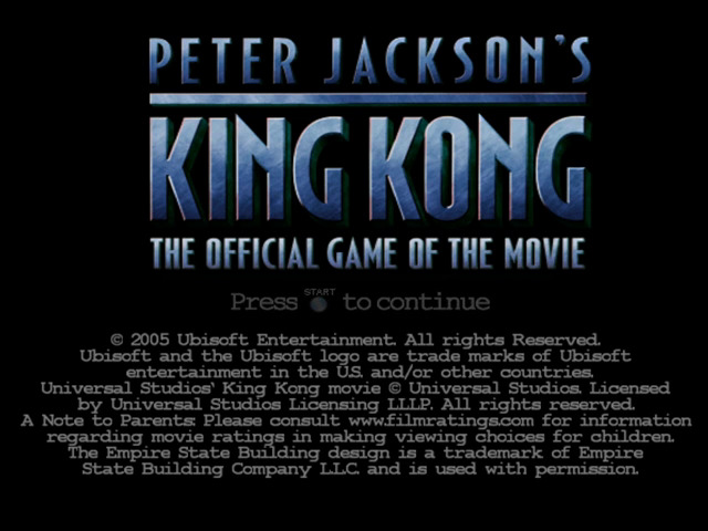Screenshot Peter Jackson's King Kong : The Official Game Of The Movie