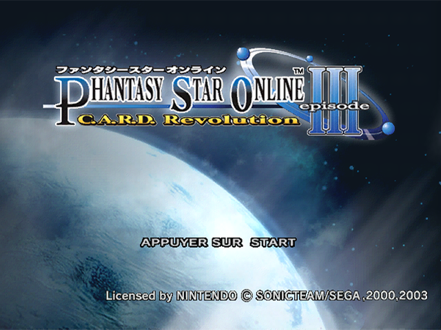 Screenshot Phantasy Star Online Episode III : C.A.R.D. Revolution
