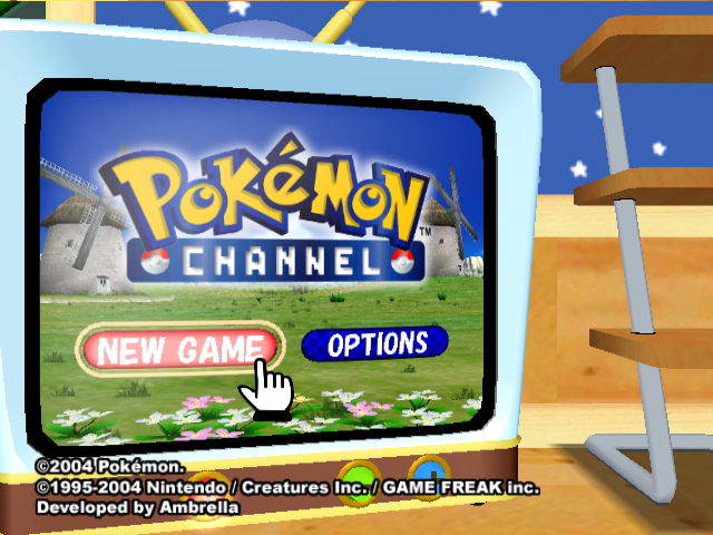 Screenshot Pokémon Channel