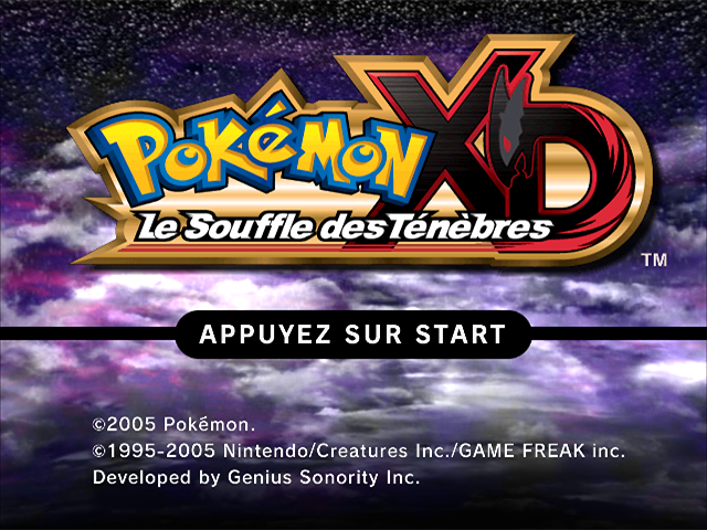Screenshot Pokémon XD : Gale of Darkness