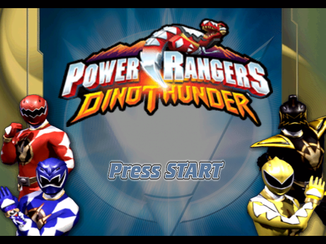 Screenshot Power Rangers : Dino Thunder