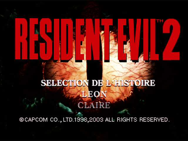 Screenshot Resident Evil 2