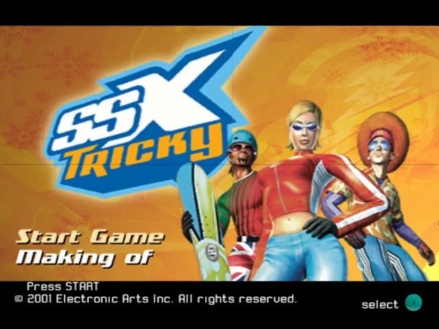 Screenshot SSX Tricky