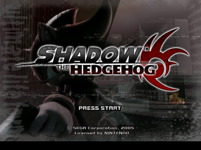 Screenshot Shadow the Hedgehog