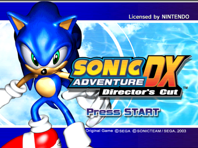 Screenshot Sonic Adventure DX : Director's Cut