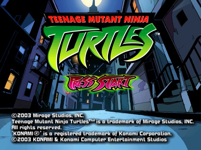 Screenshot Teenage Mutant Ninja Turtles