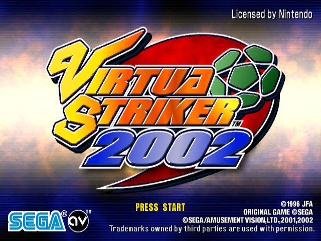 Screenshot Virtua Striker 2002