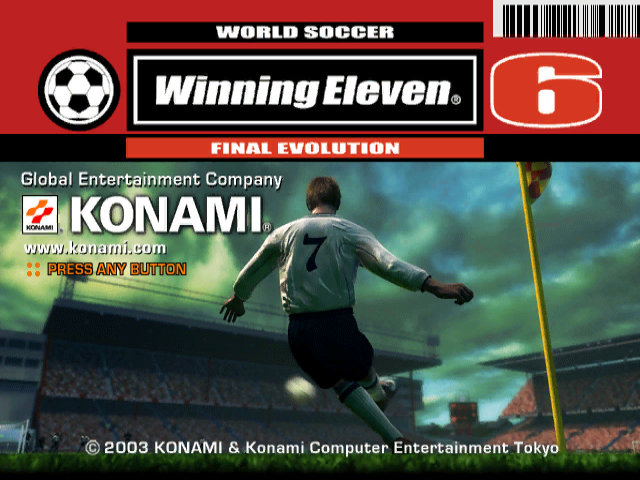 Screenshot World Soccer Winning Eleven 6 Final Evolution