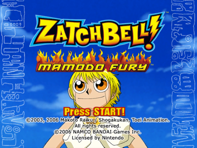 Screenshot Zatchbell! : Mamodo Fury