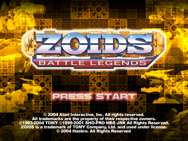 Screenshot Zoids : Battle Legends