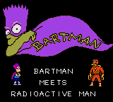 Screenshot The Simpsons : Bartman Meets Radioactive Man