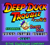 Screenshot Deep Duck Trouble Starring Donald Duck