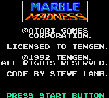 Screenshot Marble Madness