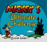 Screenshot Mickey's Ultimate Challenge