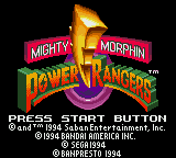 Screenshot Mighty Morphin Power Rangers