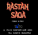 Screenshot Rastan Saga