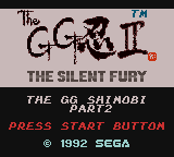 Screenshot Shinobi II : The Silent Fury
