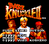 Screenshot Streets of Rage 2