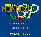 Screenshot Super Monaco GP